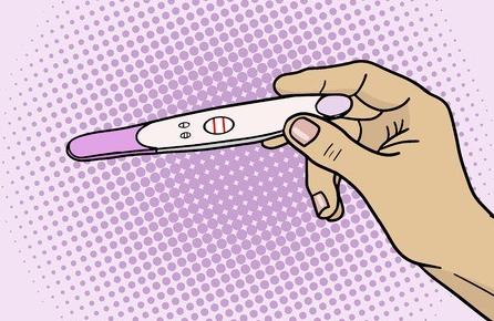 早孕试纸两条杠为什么hcg值没升高,早孕试纸两条杠一定怀孕了吗