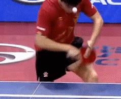 适合业余的发球,适合比赛的发球