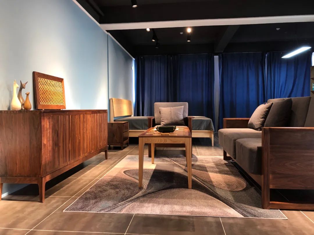 二十二年只做黑胡桃实木家具,140平全屋黑胡桃木实木家具多少钱