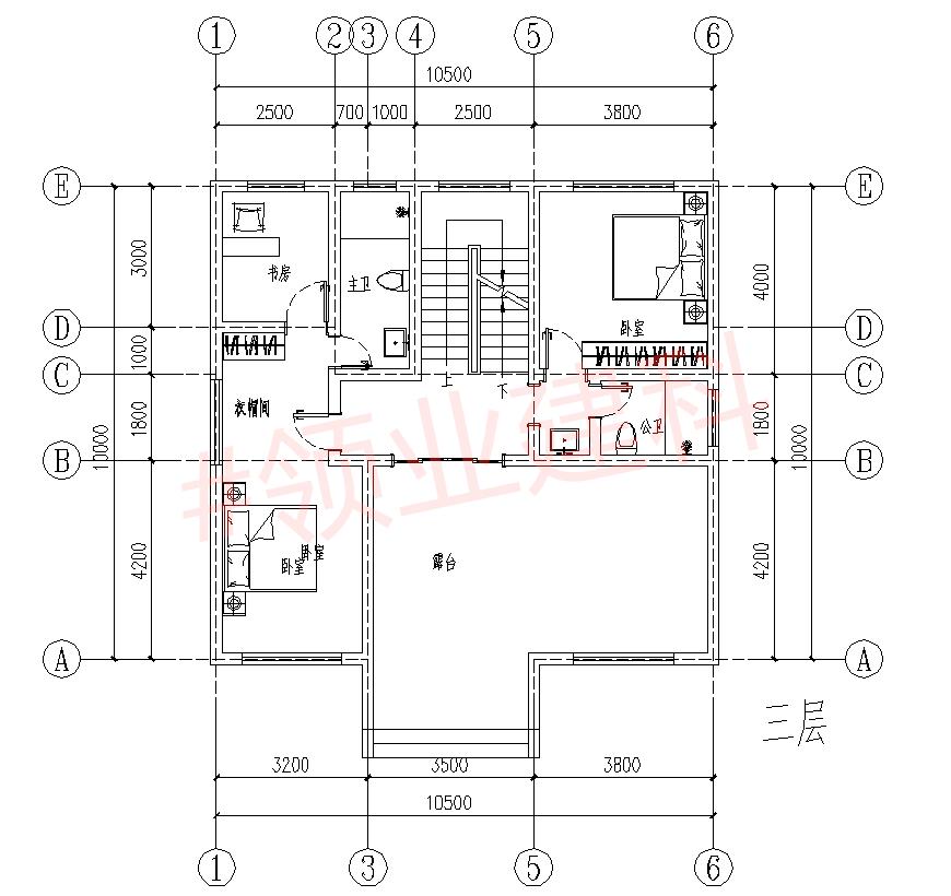 性价比“超高”的现代三层别墅，堂屋车库大套房，三胎来了也不愁