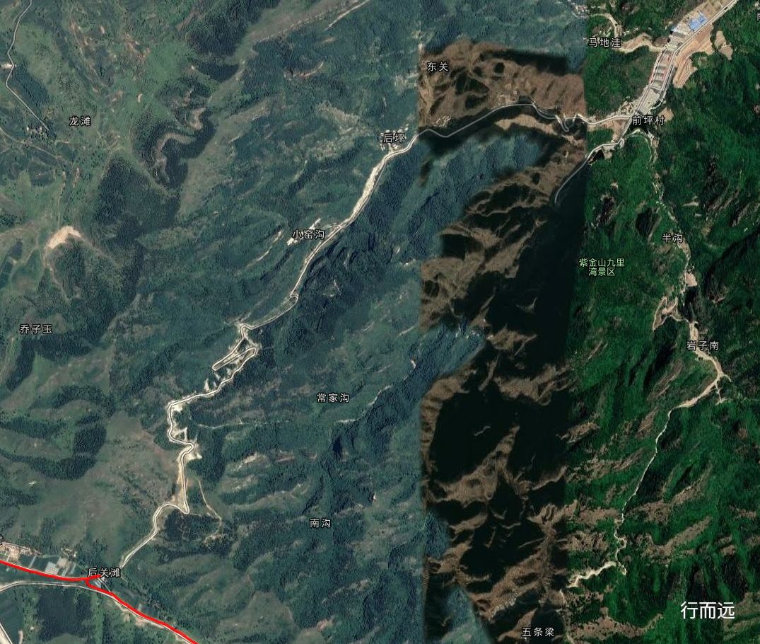 骑行夫子岭-京娘湖，穿越峻极关又进景区了，到河北是一路的美景