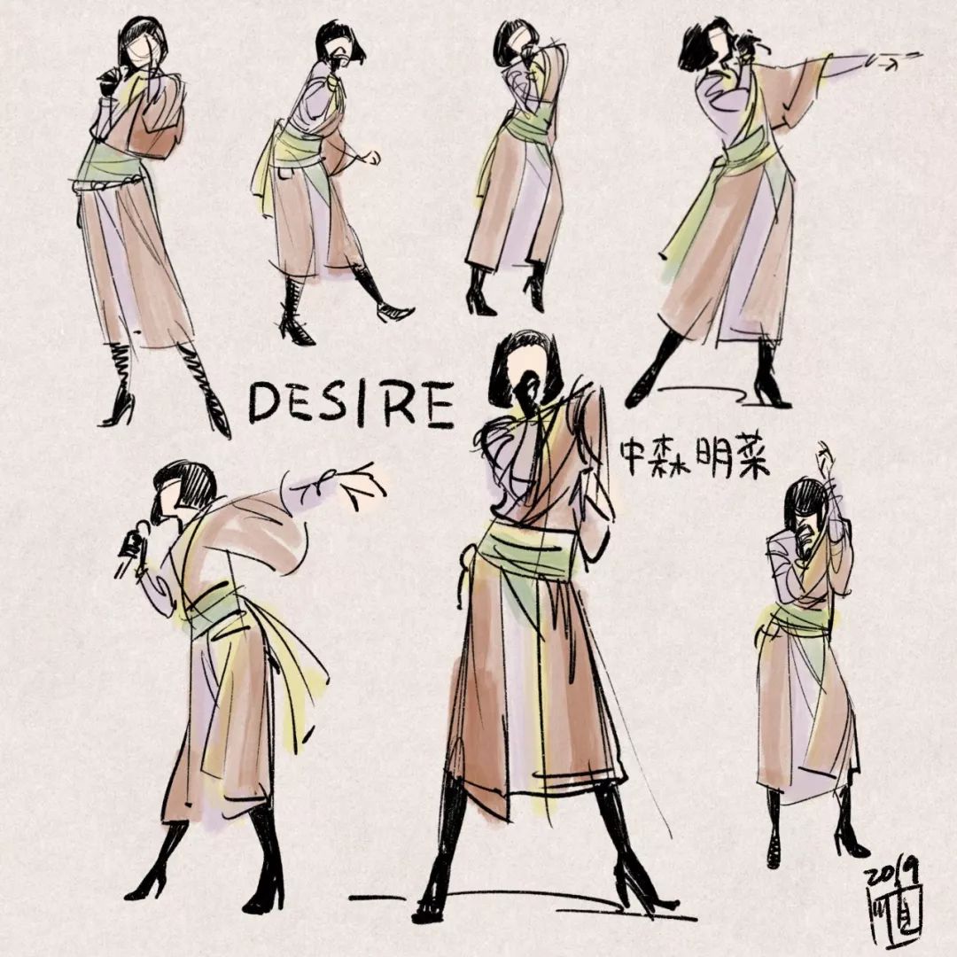 动态速写静态速写,速写入门如何学习人体结构