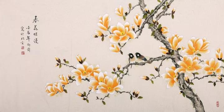 工笔画花鸟画白描技法,工笔画技法基础常用线描技法