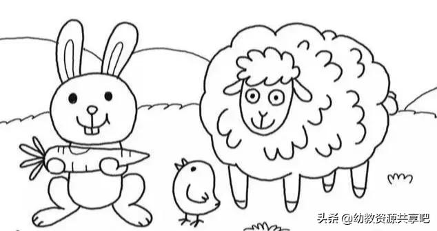 100个海洋动物简笔画彩色,海洋动物简笔画大全简单又漂亮