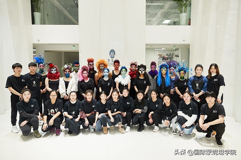 期末季｜北京化妆精英班迎来创意妆毕业考挑战