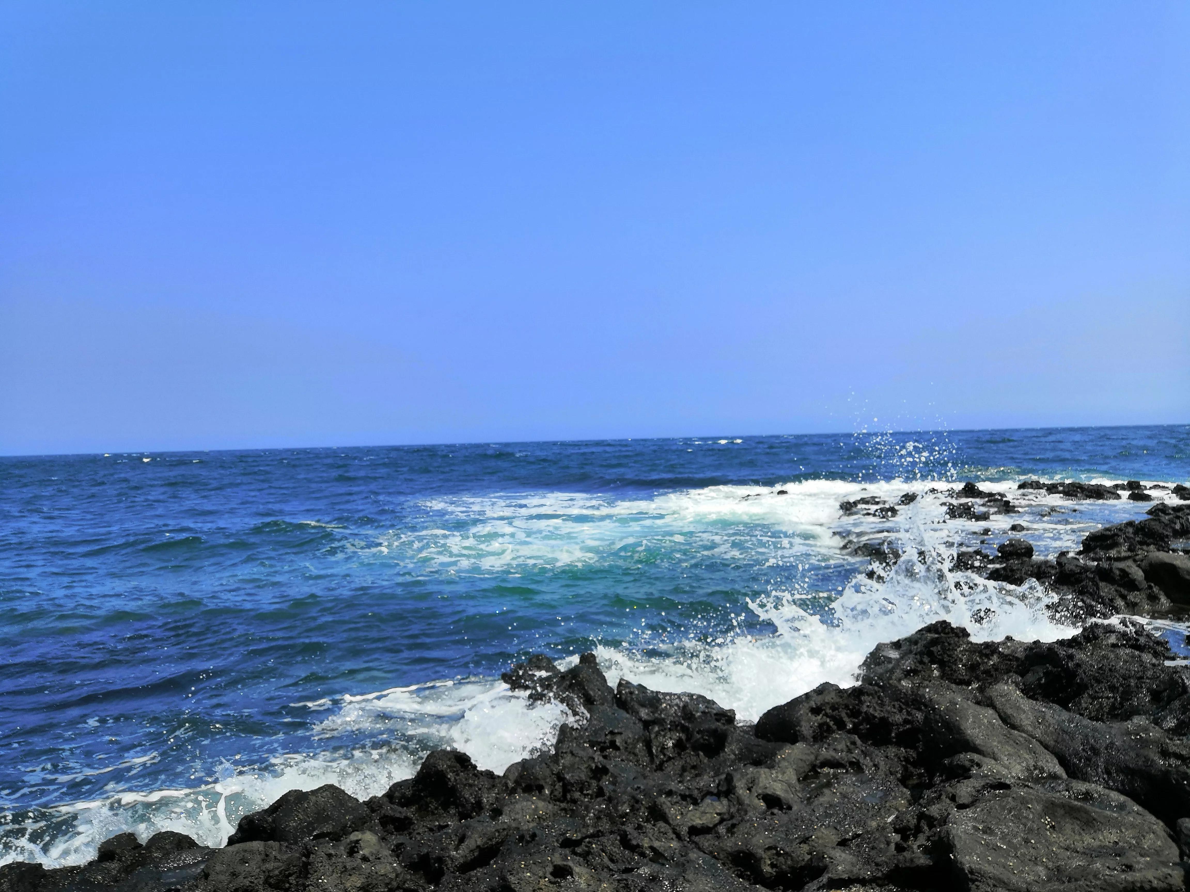 心血来潮去爬山,想去济州岛看海