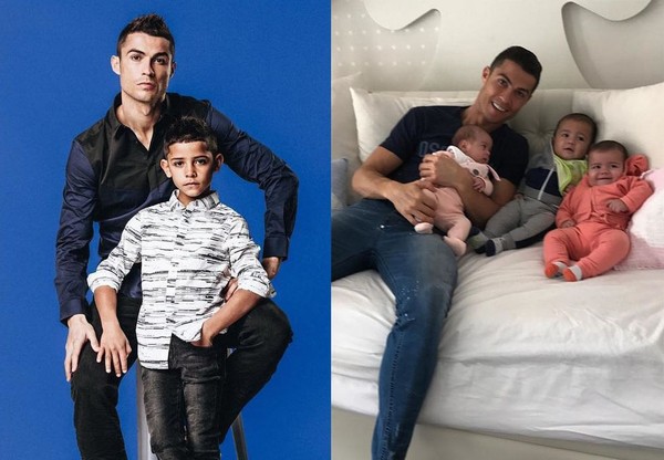 足球场外的慈父时刻　这10位球星宝贝吸睛程度胜过老爸
