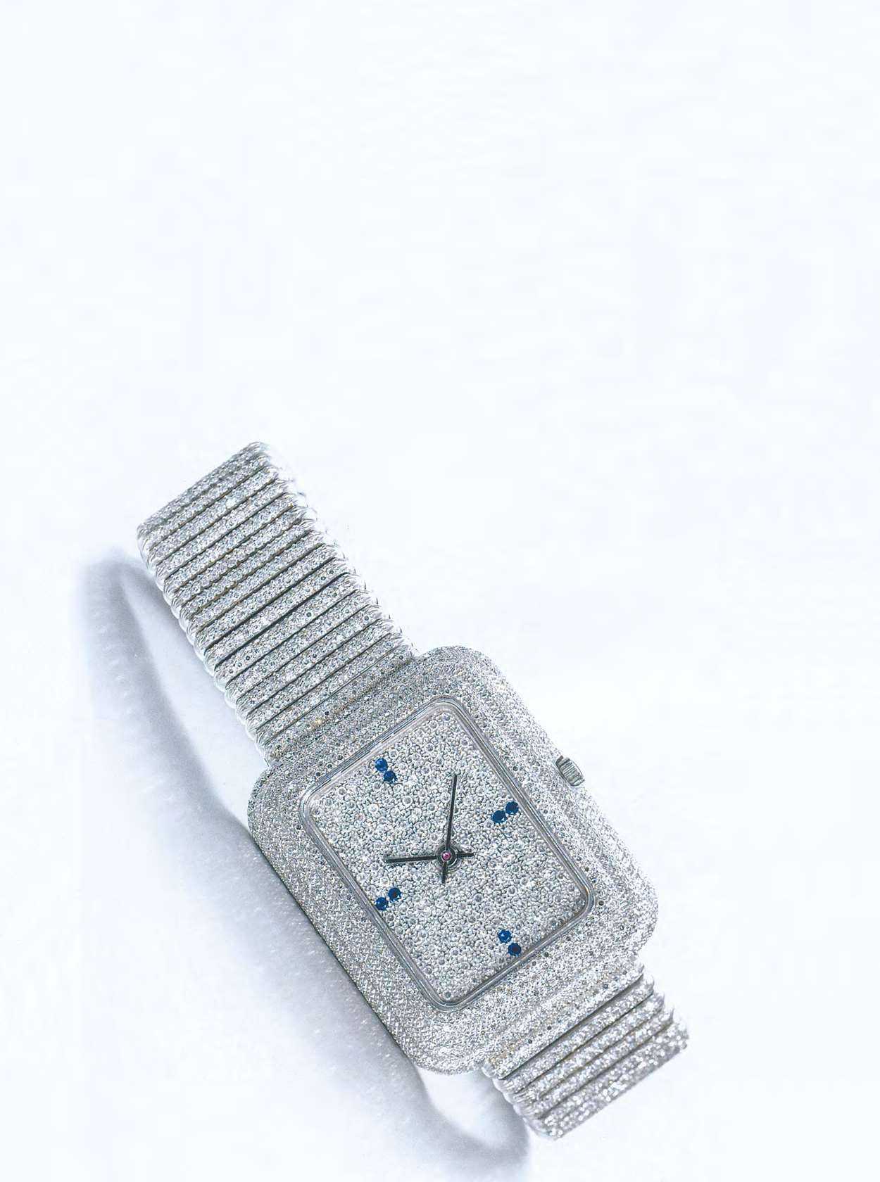 piaget伯爵emperador系列高级珠宝腕表,piaget伯爵珠宝腕表30米