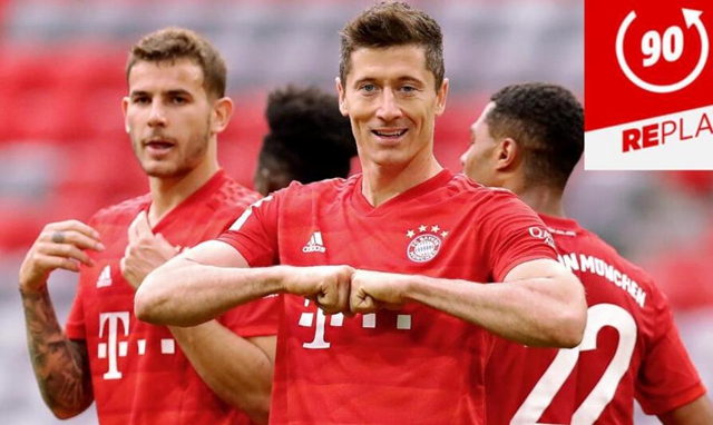 莱万拜仁金靴纪录,拜仁和莱万冲金靴