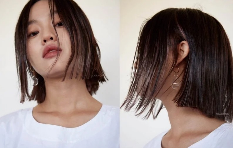 今年流行短发大脸女士适合的短发,最新超级短发流行款