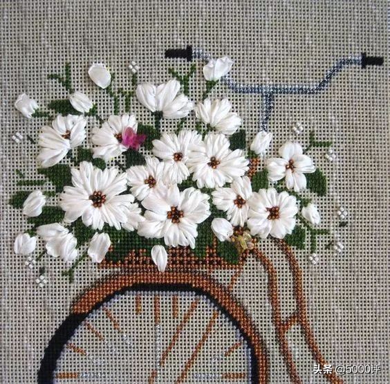 绣十字绣鞋垫的教程,十字绣绣字教程