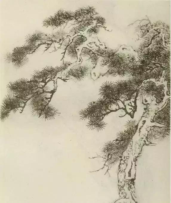缠枝、挺杆、屈节、钮裂、一棵树如何画？看了这篇你绝对能学会