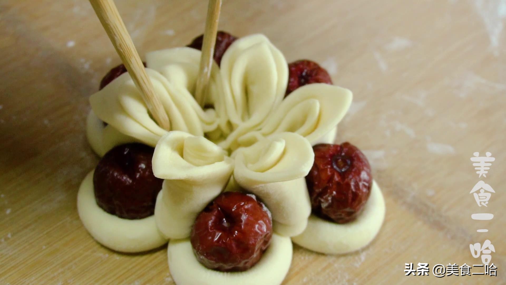 过年蒸馒头枣花馍说说,过年蒸馍和面又加泡打泡粉吗