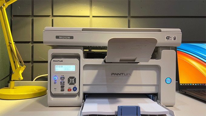 打印复印扫描一机搞定，无线连接轻松掌控——奔图M6202W,青春版