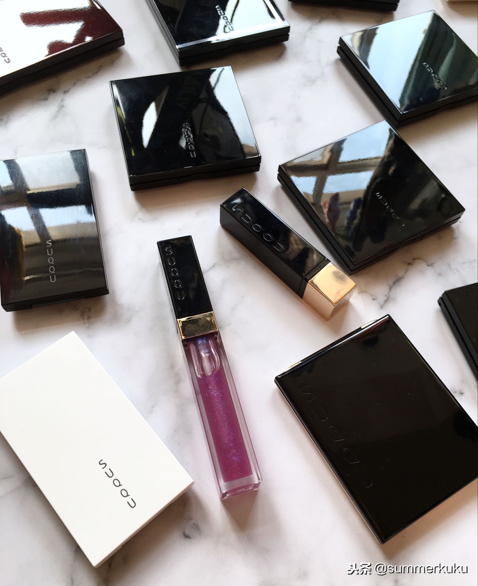 suqqu眼影春风染试色,suqqu眼影试色合集