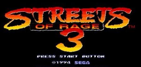 世嘉游戏怒之铁3,怀旧游戏怒之铁拳3