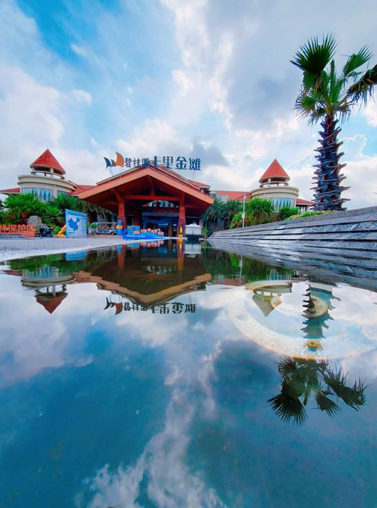 生蚝之乡广东阳江,钦州市碧桂园红树湾88平观景效果