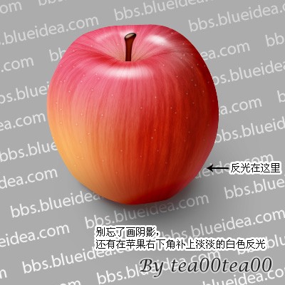 photoshop如何绘制苹果,photoshop绘制各种图形