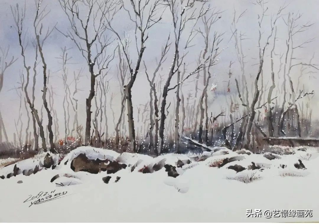 艺憬缘画集：那些年的雪景