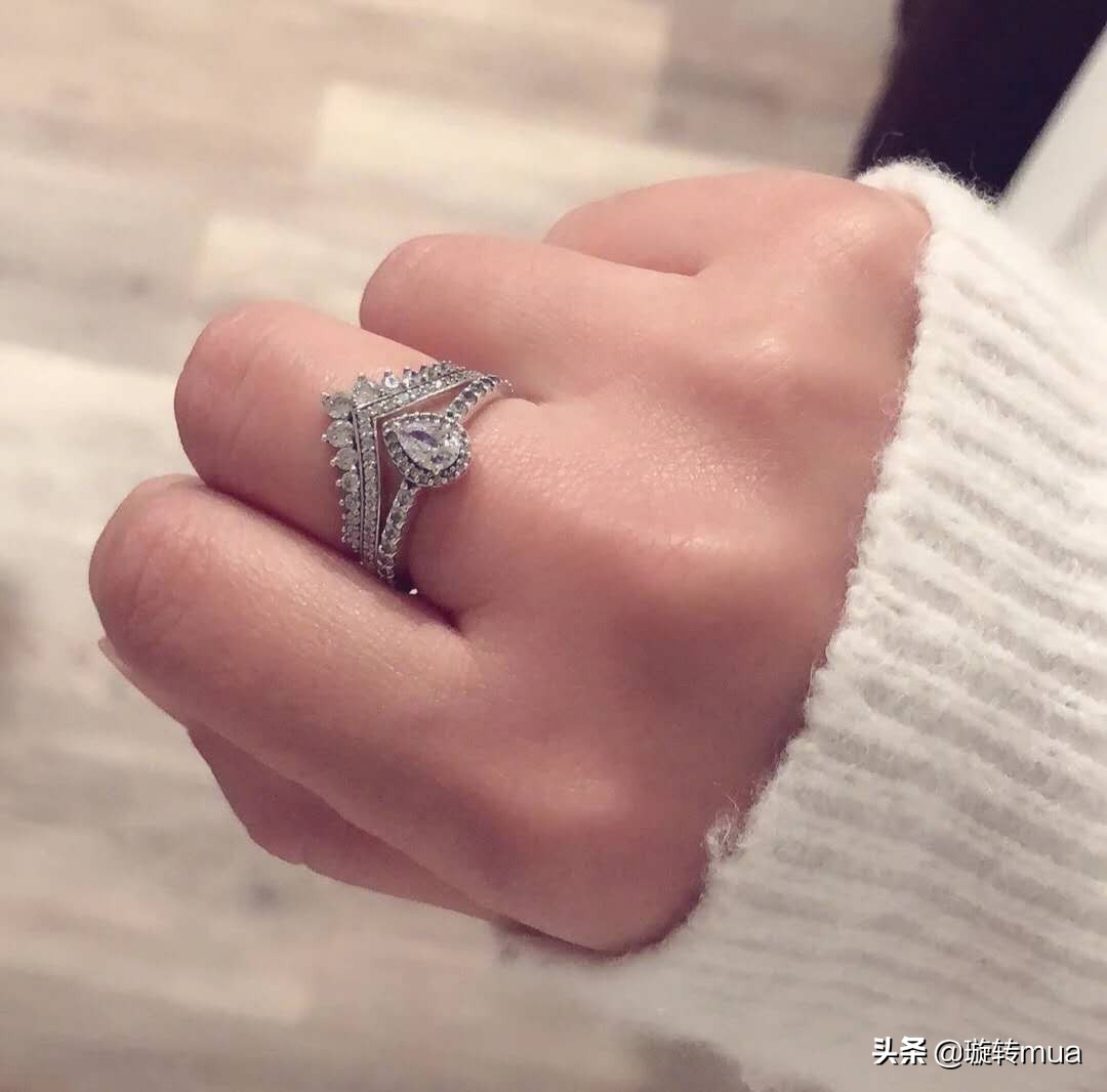 精致的女戒指,戒指女网红款不掉色精致