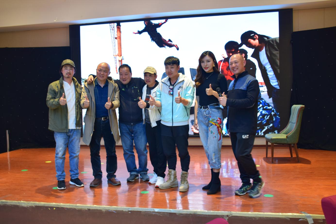 卧龙区新联会协办动作、悬疑、冒险电影《疯言疯语》成功杀青