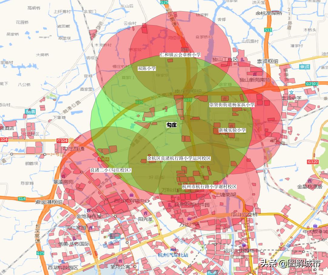 图解城市--杭州勾庄篇(被卖菜吆喝声遮住主角光环的区域)