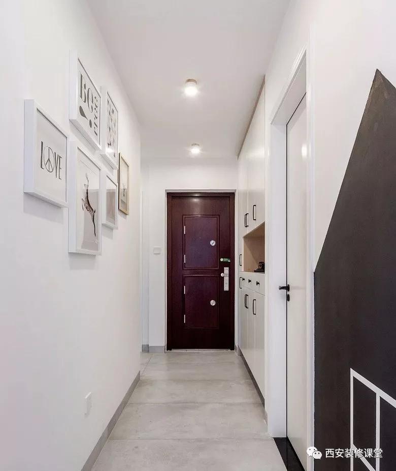 进门就是过道的户型怎么装修,无过道玄关装修效果图进门