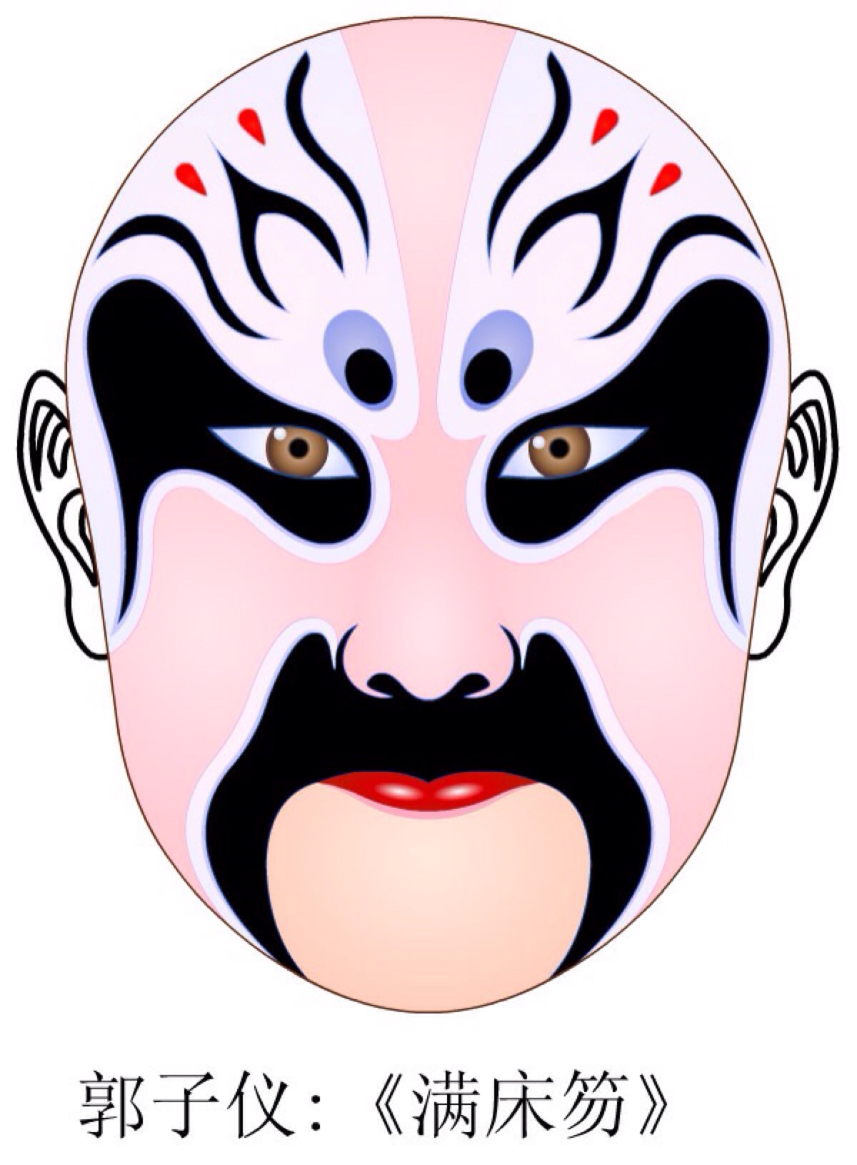 京剧脸谱剧照大图,京剧脸谱壁纸高清大图