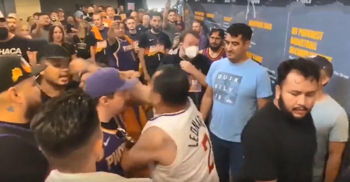 太阳快船队球迷冲突,快船太阳球迷冲突视频