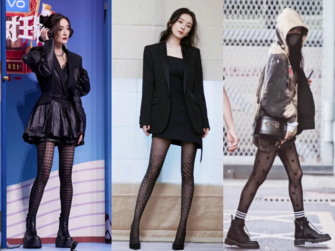 杨幂的腿弯什么原因,杨幂的筷子腿为啥那么细