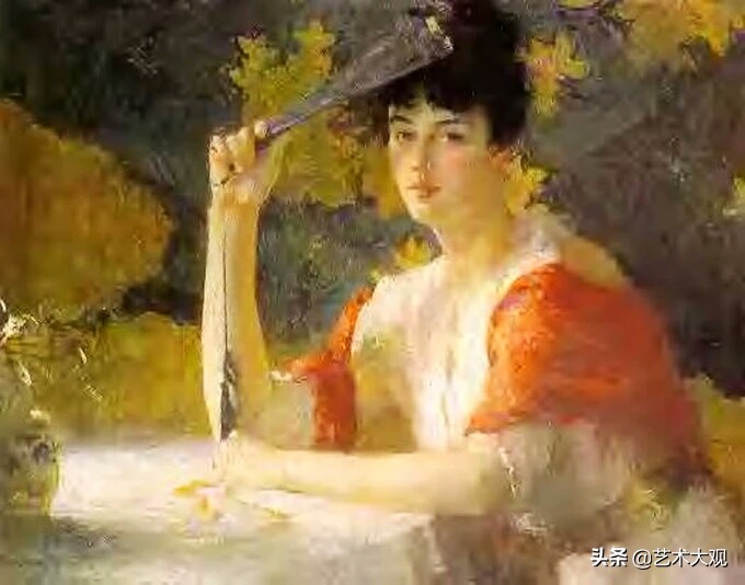 美国印象派画家油画作品欣赏,美国印象派油画