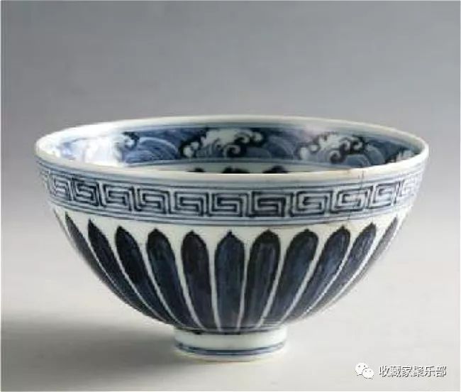 中国元明青花瓷器图鉴,明晚期青花瓷器图片