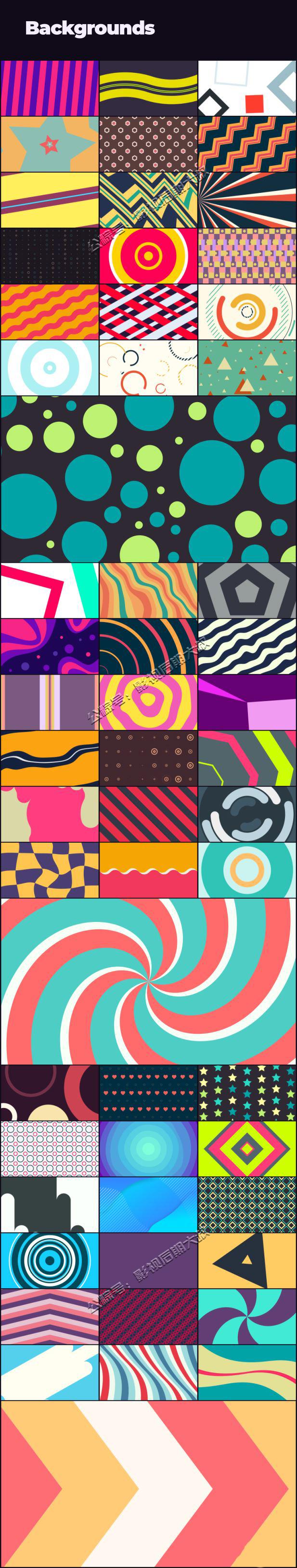 超级NB！6000种运动图形文字动画转场大合集，满足您的所有需求