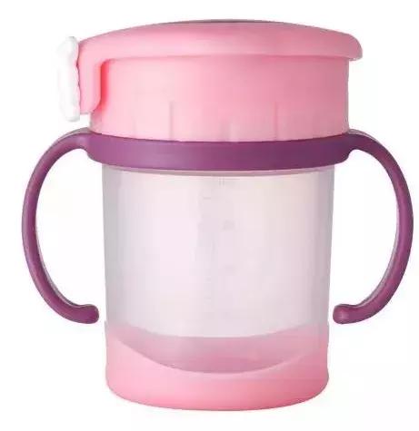 带吸管高脚儿童杯,宝宝水杯学饮杯吸管杯