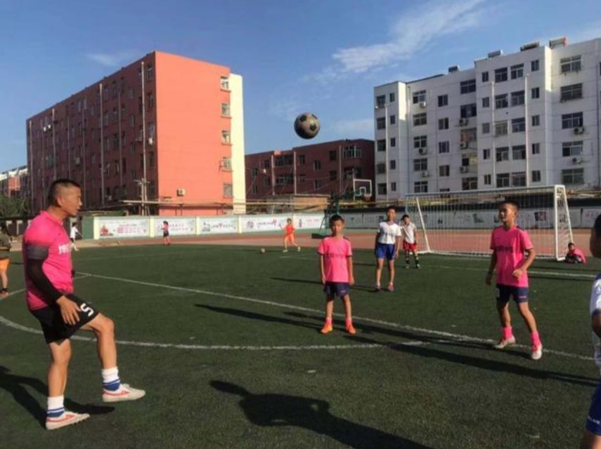 小足球大教育,教导队张爱军