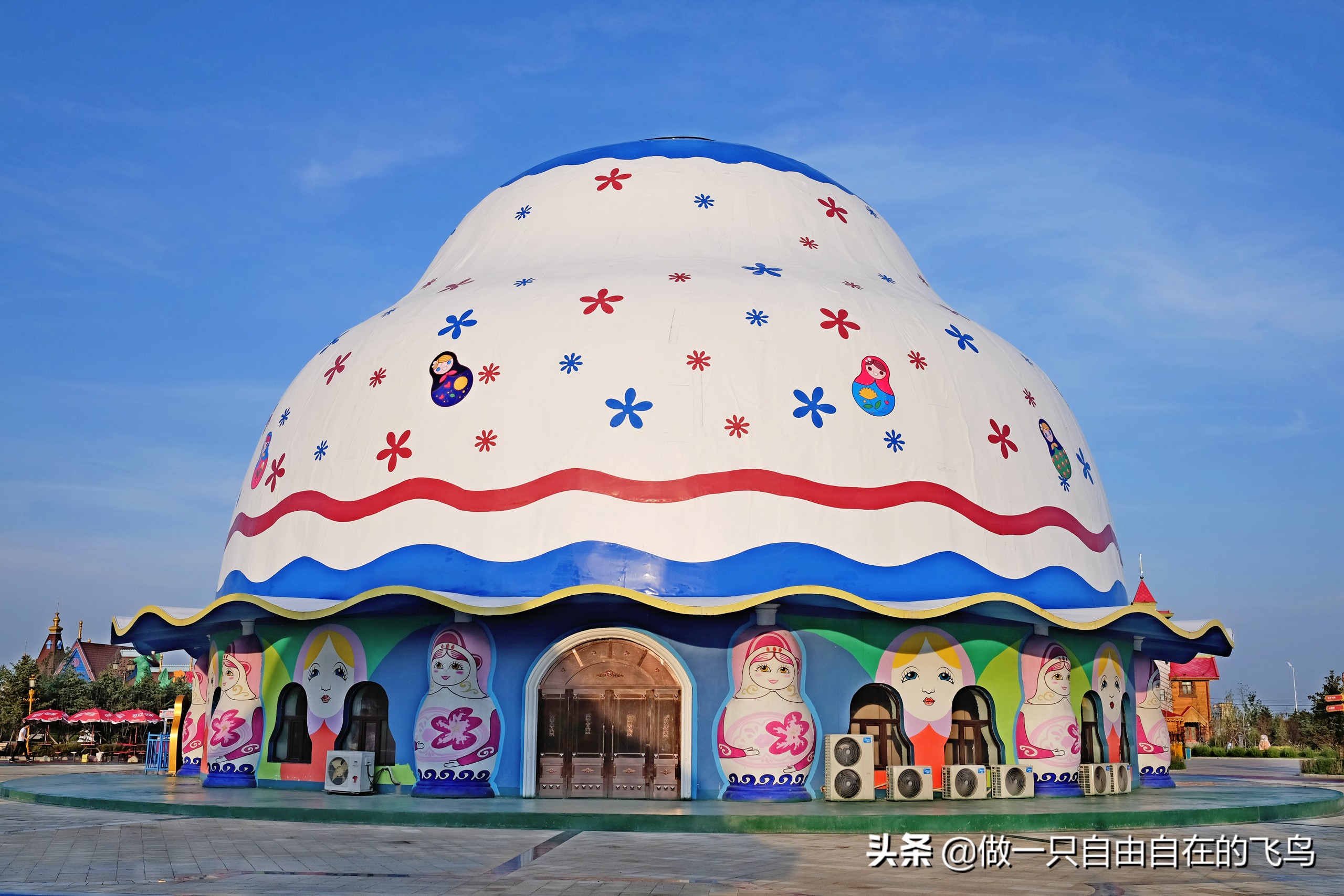 满洲里中俄蒙边境的多彩小城,融入中俄蒙三国异域风情