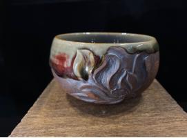 情系丝钧茶爱驻荷韵杯