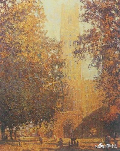 干货油画的入门技法,白羽平油画风景技法