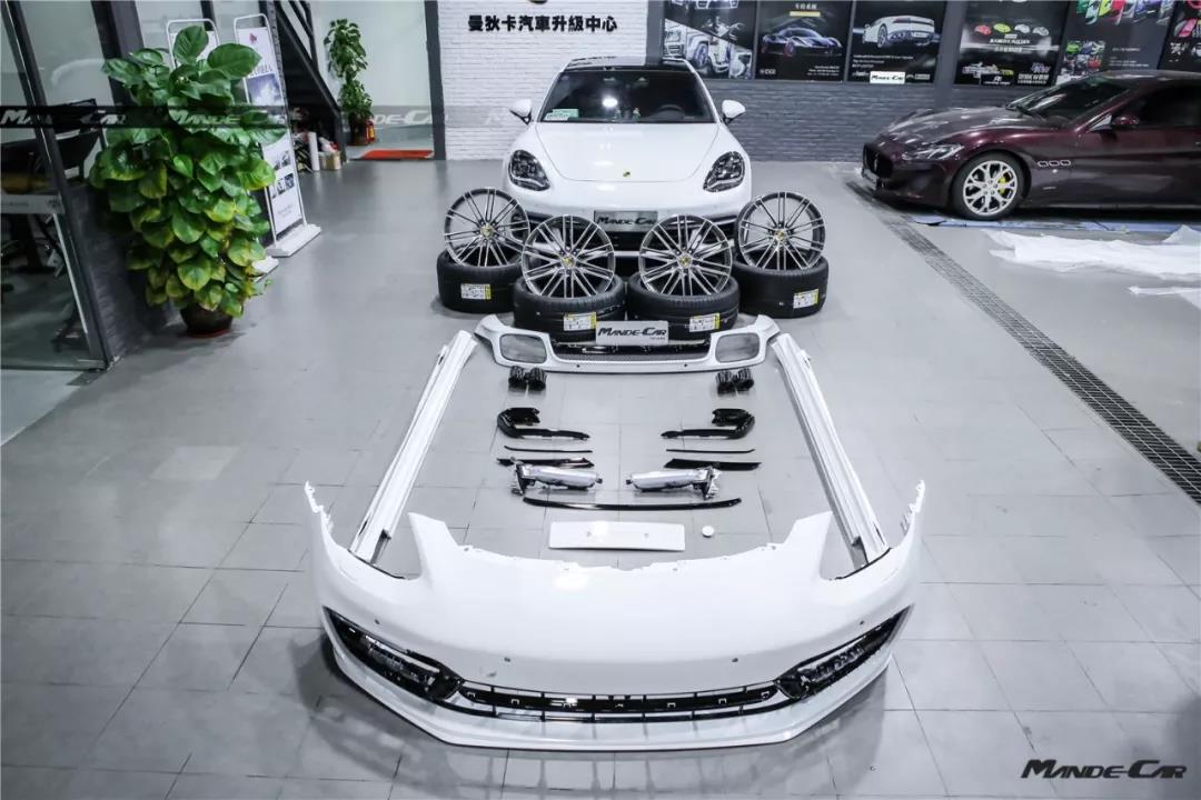 保时捷panamera19寸改装,2021款保时捷panamera4s改装套件