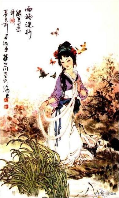 中国古典百美诗画（上）：一位佳丽一首古诗，可谓赏心悦目，收藏