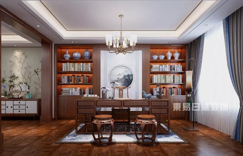 100个绝美书房设计,简单高端大气八平米书房设计