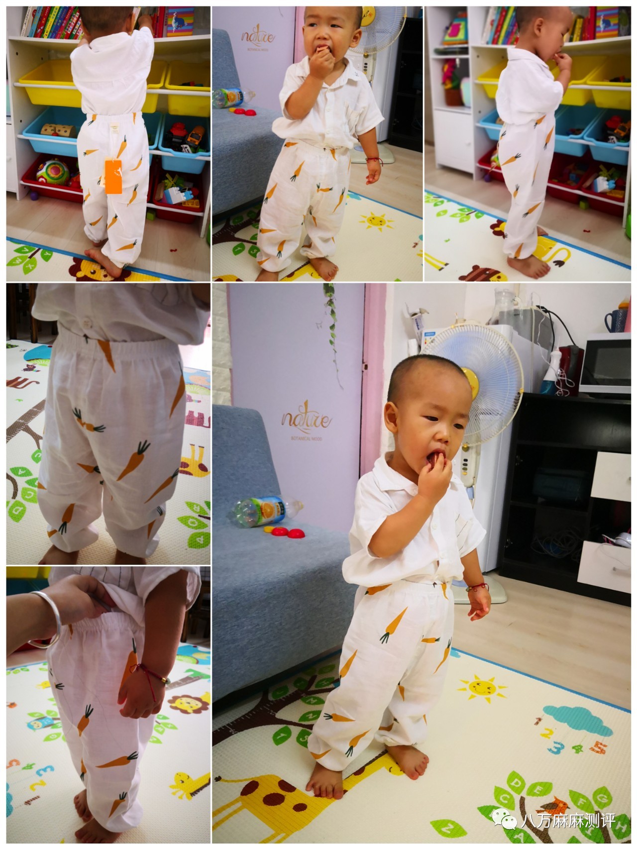 防蚊裤测评视频,辰辰妈防蚊裤测评