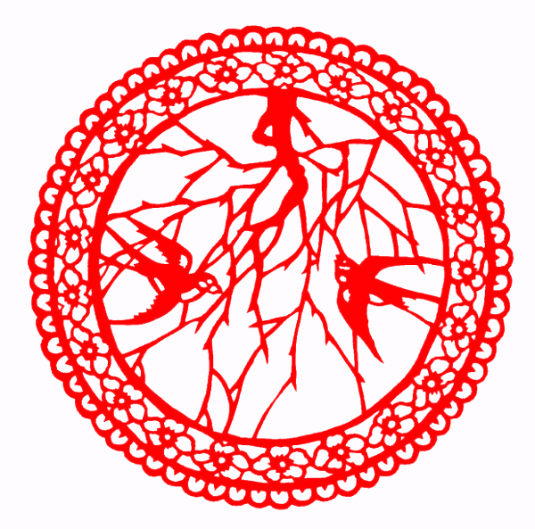 民俗窗花介绍,民俗传统剪纸