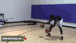 3步提高篮球技术,控球训练基本功脚步姿势