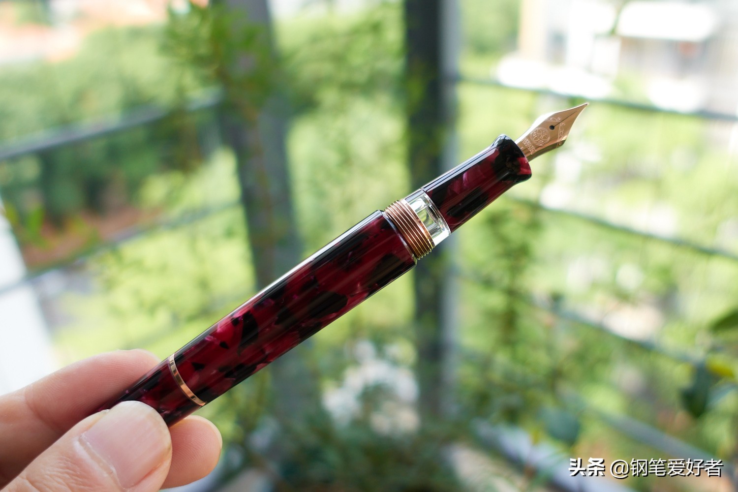 好看真的好看,三文堂钢笔580grii玫瑰金