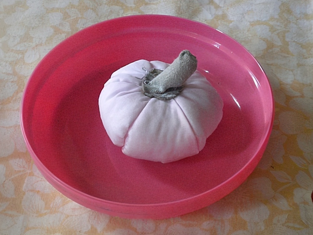 怎么做南瓜收纳盒,手工编织南瓜收纳盒