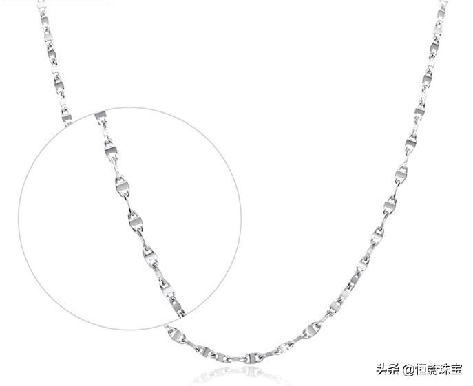 女士项链肖邦链,18k蛇骨链肖邦链盒子链哪款更好看