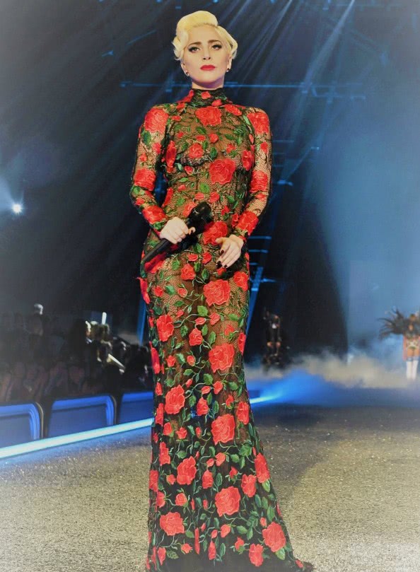 ladygaga最新红毯造型,ladygaga雷人红毯造型