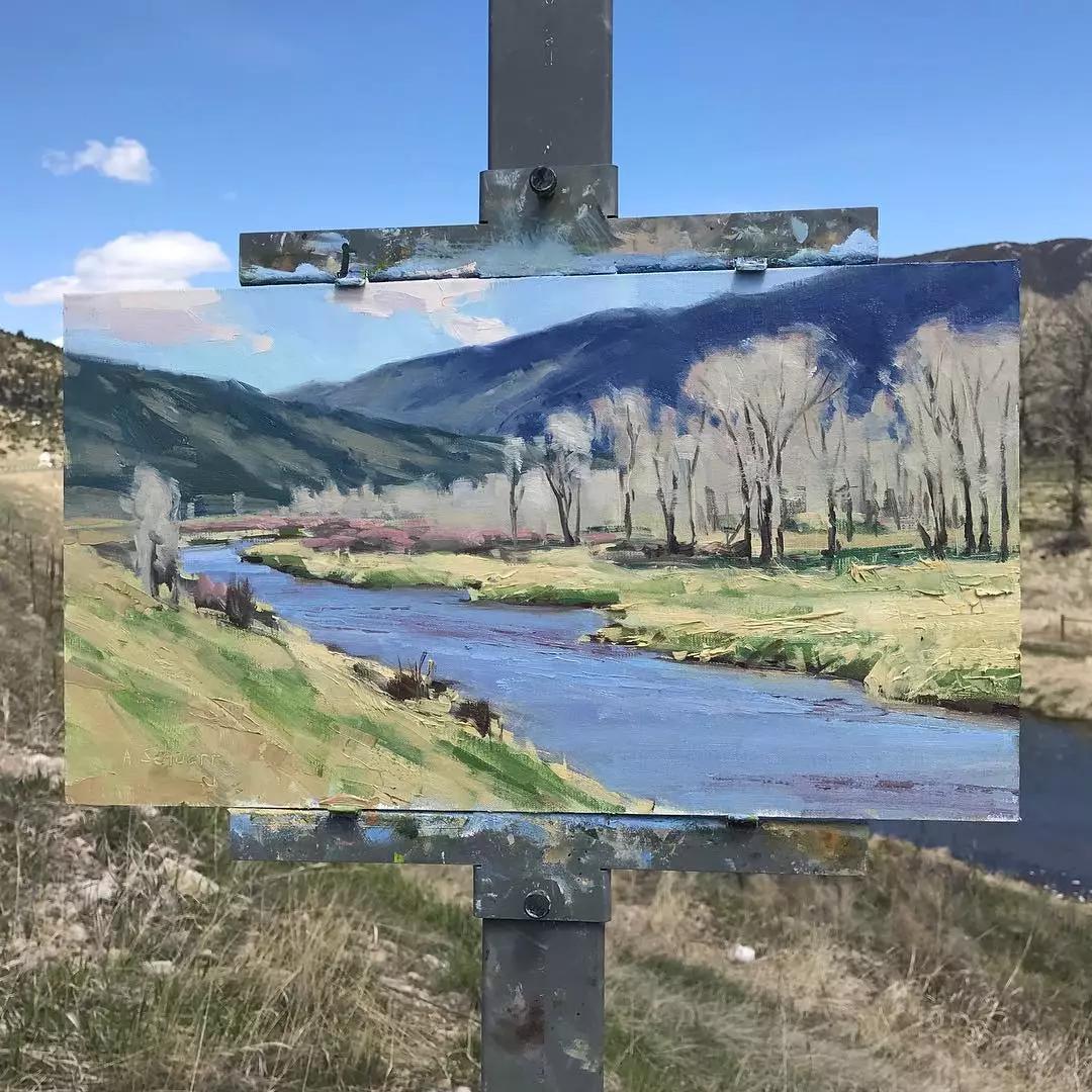 简单又好画的风景写生,最真实的写生画