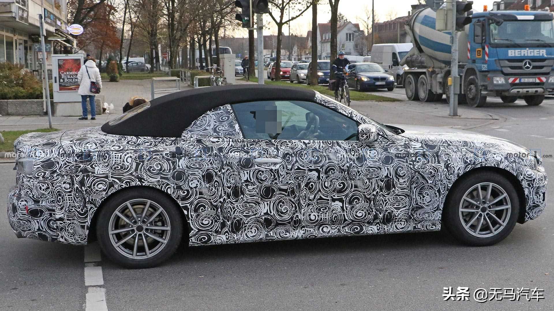 全新敞篷宝马四系,酷炫微型敞篷车